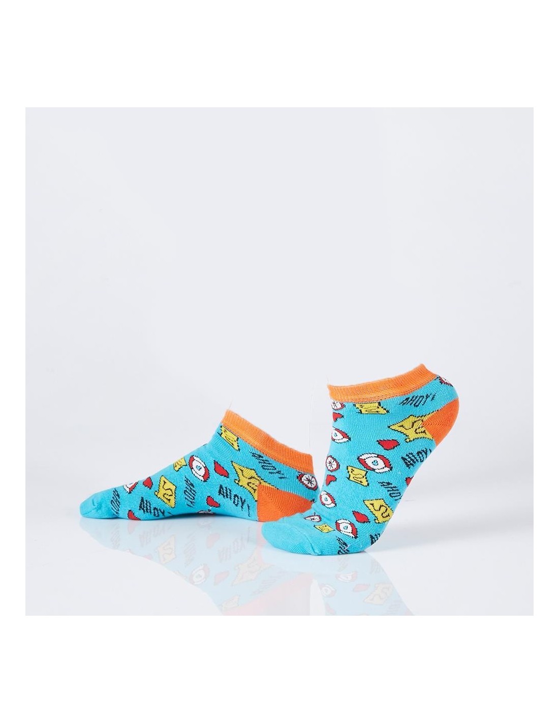 Kurze nautische Damensocken mit nautischen Mustern SD37 – Online-Shop – Boutique